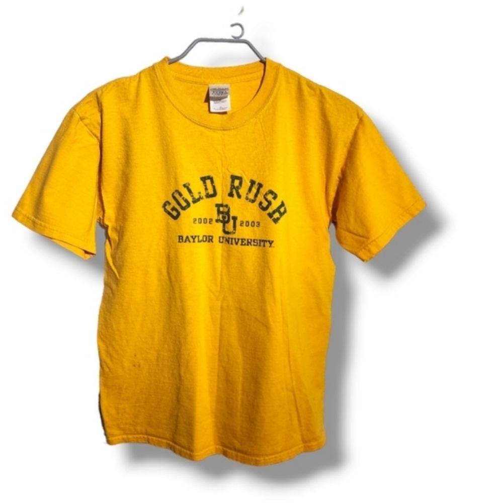 BAYLOR BEARS MENS 2002-2003 GOLD RUSH TEE SZ M - Picture 3 of 10